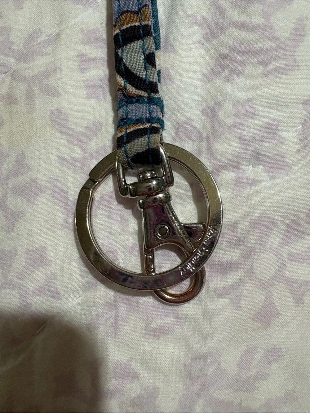 Simply Southern Blue Multi-Color Lanyard Key & Card Holder
